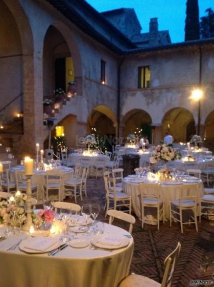 allestimento di matrimonio