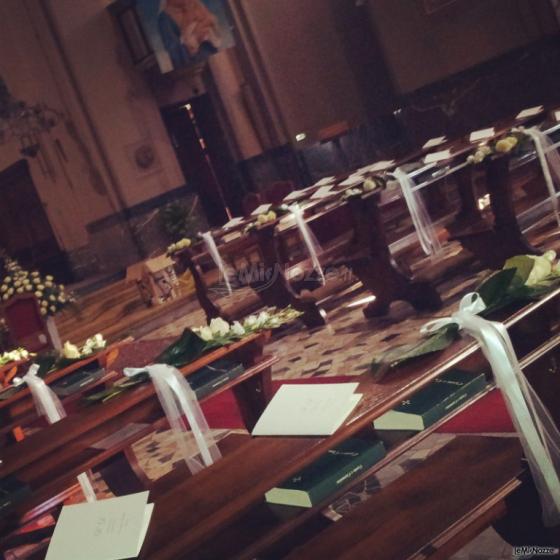 Allestimento banchi.
 - L'angolo Fiorito