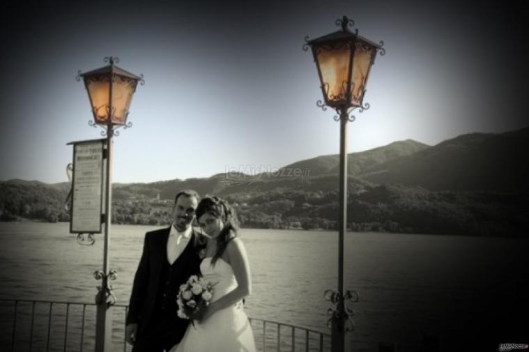 Fotografia degli sposi dopo la cerimonia