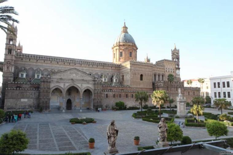 Il Palazzo Asmundo visto da fuori