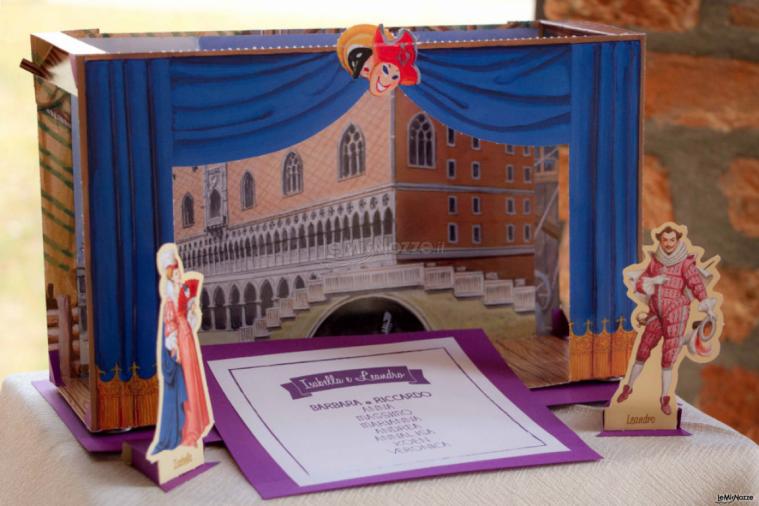 Studio Armonie Creative - Tableau de mariage tema maschere