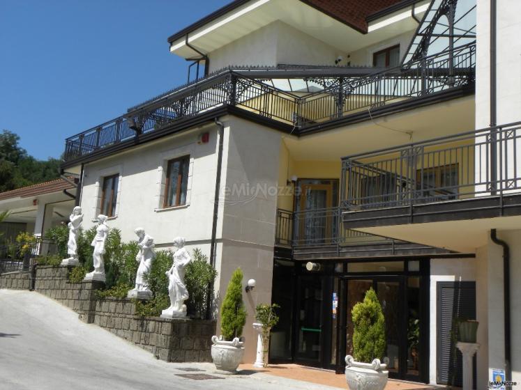 Hotel con ristorante per il ricevimento di matrimonio