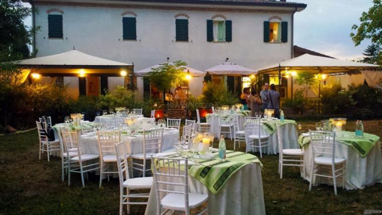 Il ricevimento di matrimonio all'Antico Casale di Cesenatico