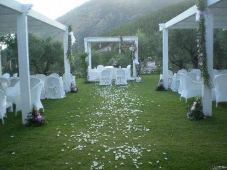 Cerimonia di matrimonio all'aperto - Wedding planner Sorrento