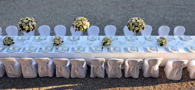 Allestimento tavolo imperiale - Nara party catering