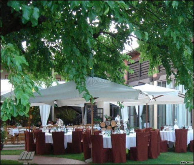 Villa Pasini - Allestimento in giardino