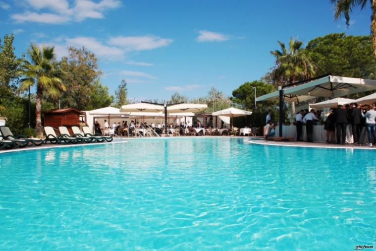 Piscina dell'Hotel Ristorante Acquario