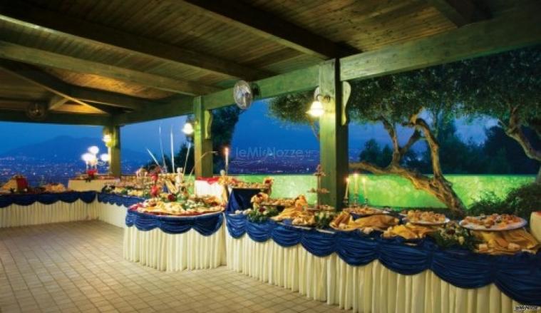Buffet per il ricevimento di matrimonio