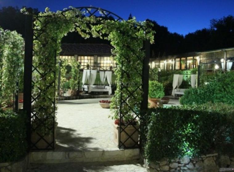 Gazebo per il ricevimento di matrimonio