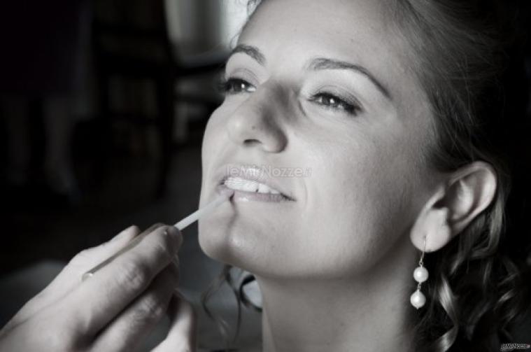 Foto a casa della sposa