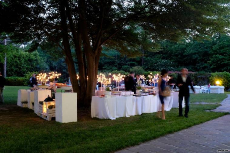 Villa Giulia - Il buffet nel parco