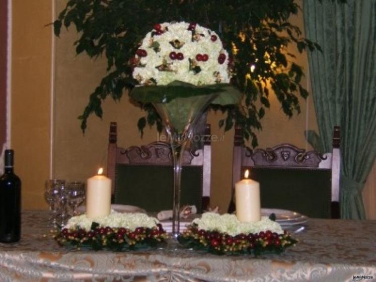 Addobbo floreale per il matrimonio