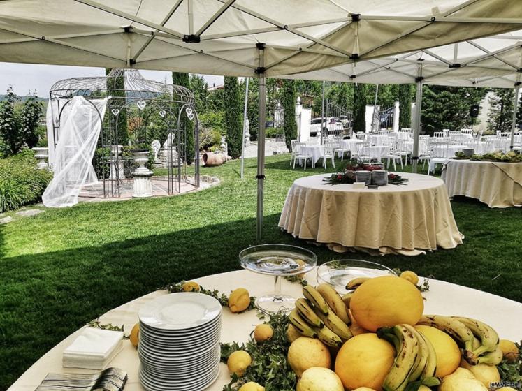 Buffet in giardino - Castello Malaspina Varzi
