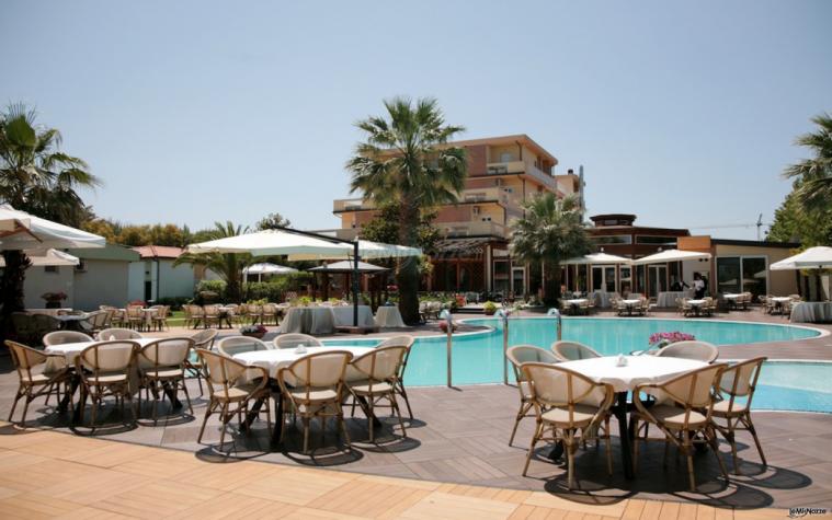 Tavoli a bordo piscina