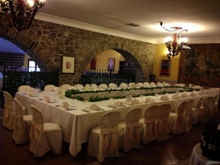 A Castellana - Allestimento del ricevimento il stile total white