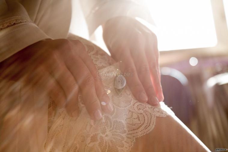 Foto dei preparativi della sposa