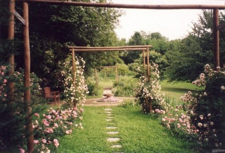 Giardino della location di nozze