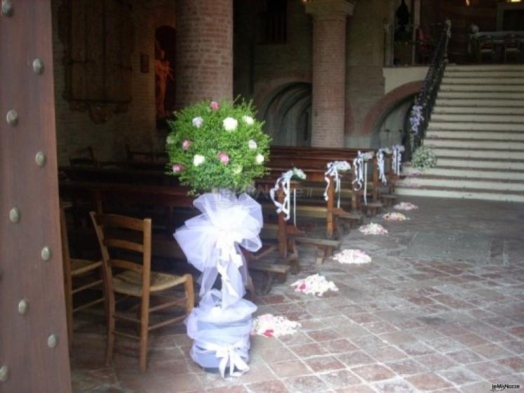 Allestimento della cerimonia di matrimonio