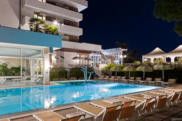 Piscina dell'hotel