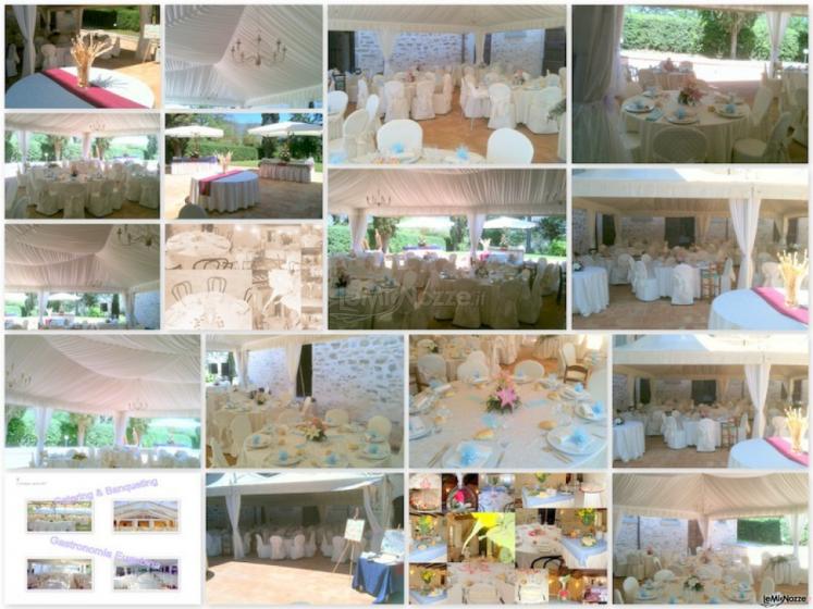 Allestimenti matrimonio - Catering Gastronomia Eugubina