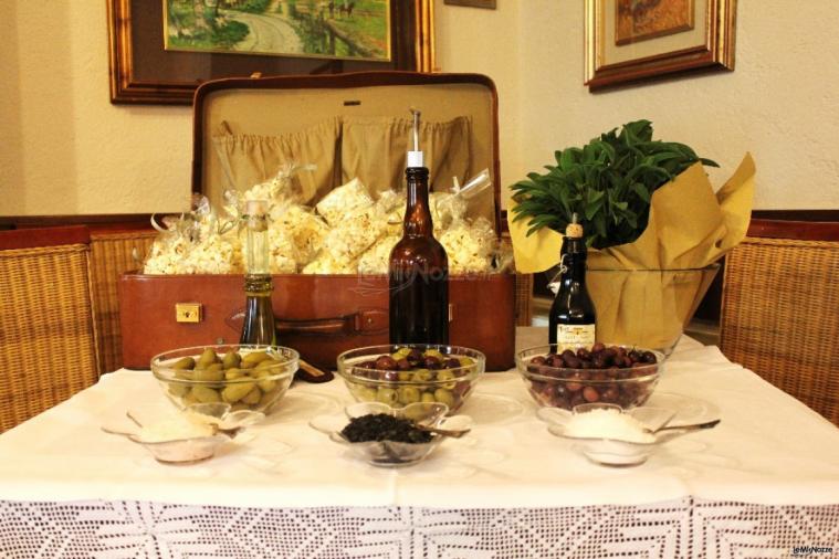 Degustazione di prodotti tipici locali al matrimonio