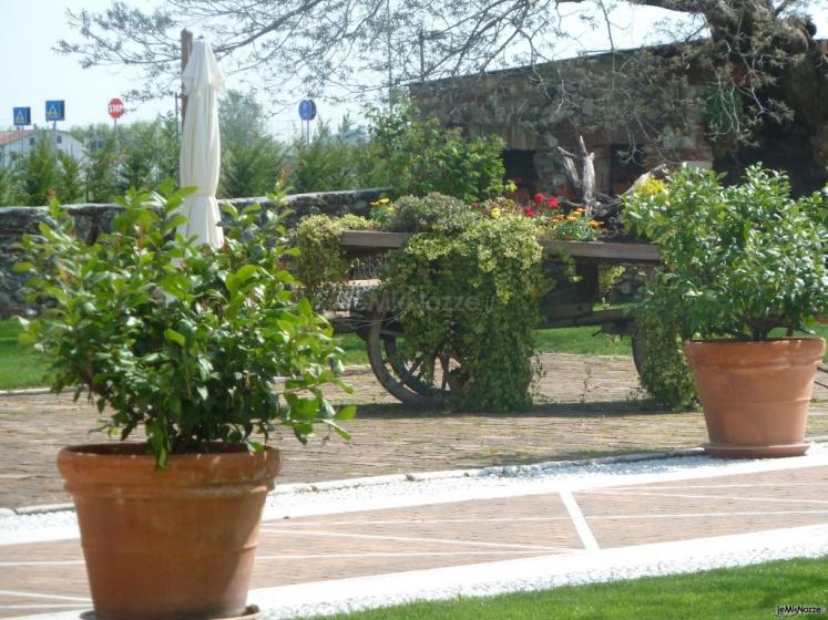 Particolare del giardino