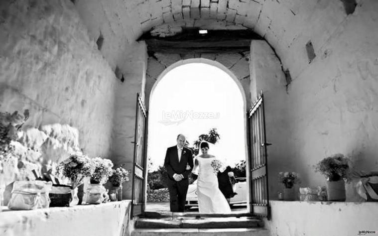 F&B Luxury Events - L'arrivo degli sposi in chiesa