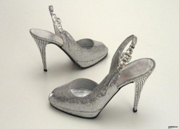Scarpe e accessori per la sposa a Roma - Modello Oliana
